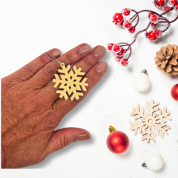 Snowflake Necklace - PREORDER