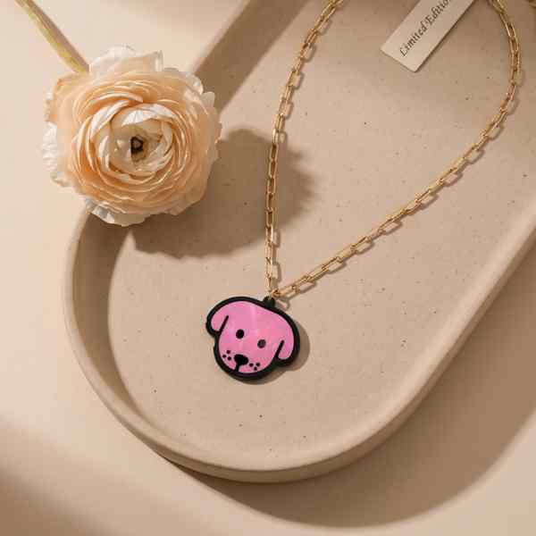 Retro Dog Necklace