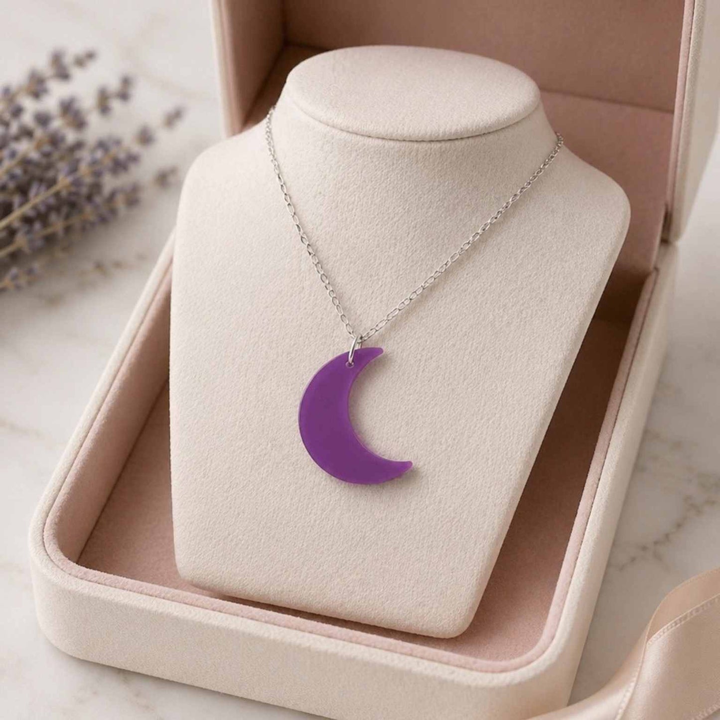 Moon Glow Maxi Necklace