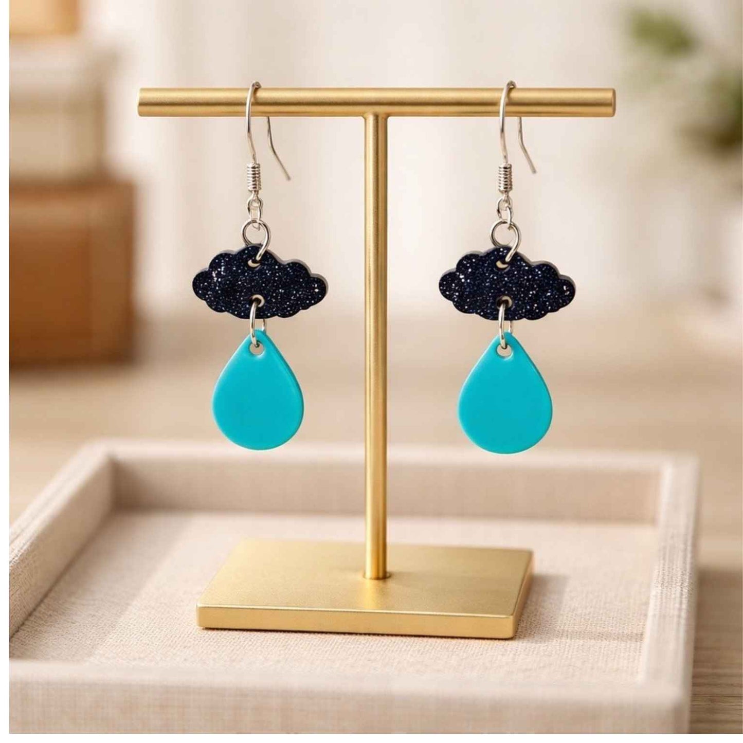 Rain Cloud Earrings