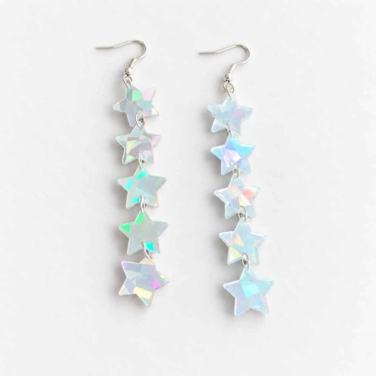 Aurora Star Drop Earrings