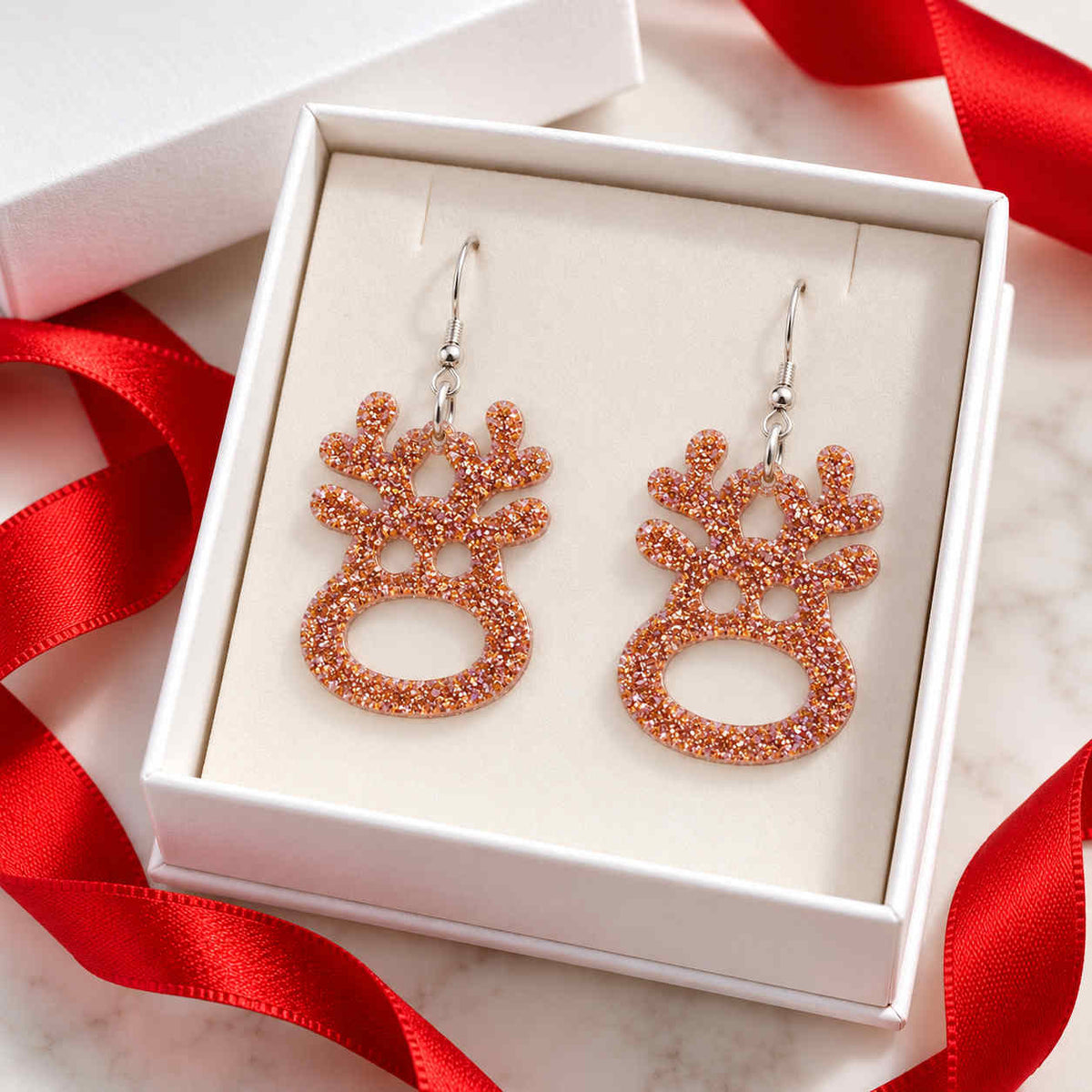 Reindeer Earrings - PREORDER
