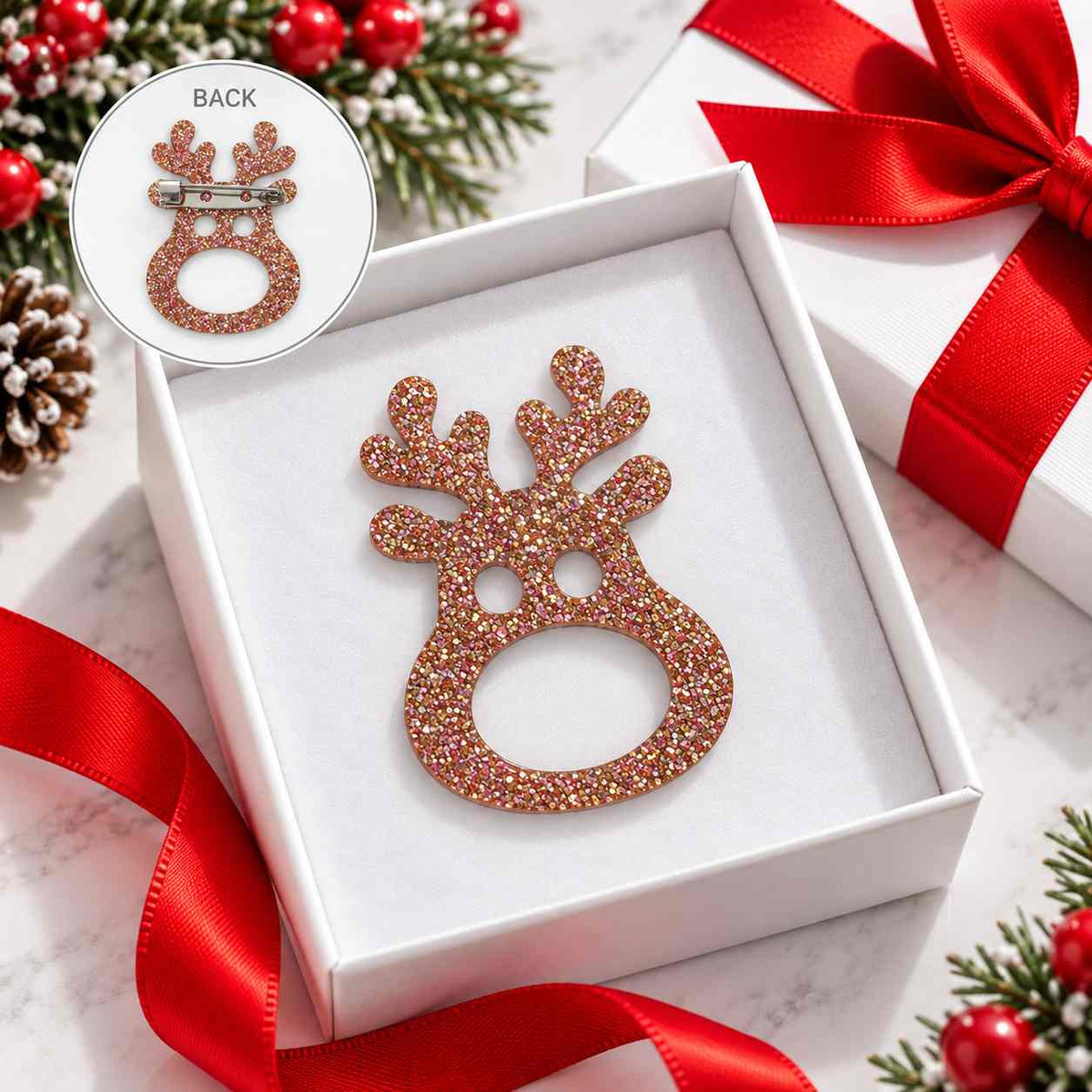 Reindeer Pin | PRE ORDER