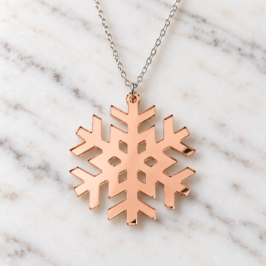 Snowflake Necklace - PREORDER