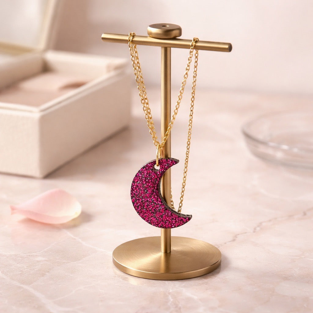 Moon Glow Earring & Necklace Set