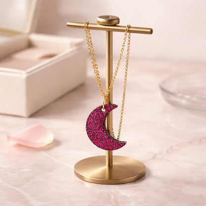 Moon Glow Earring & Necklace Set