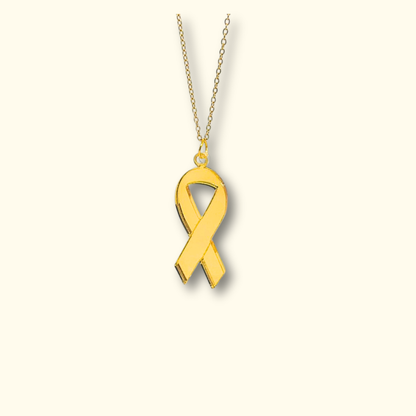 Ribbon Pendant Necklace