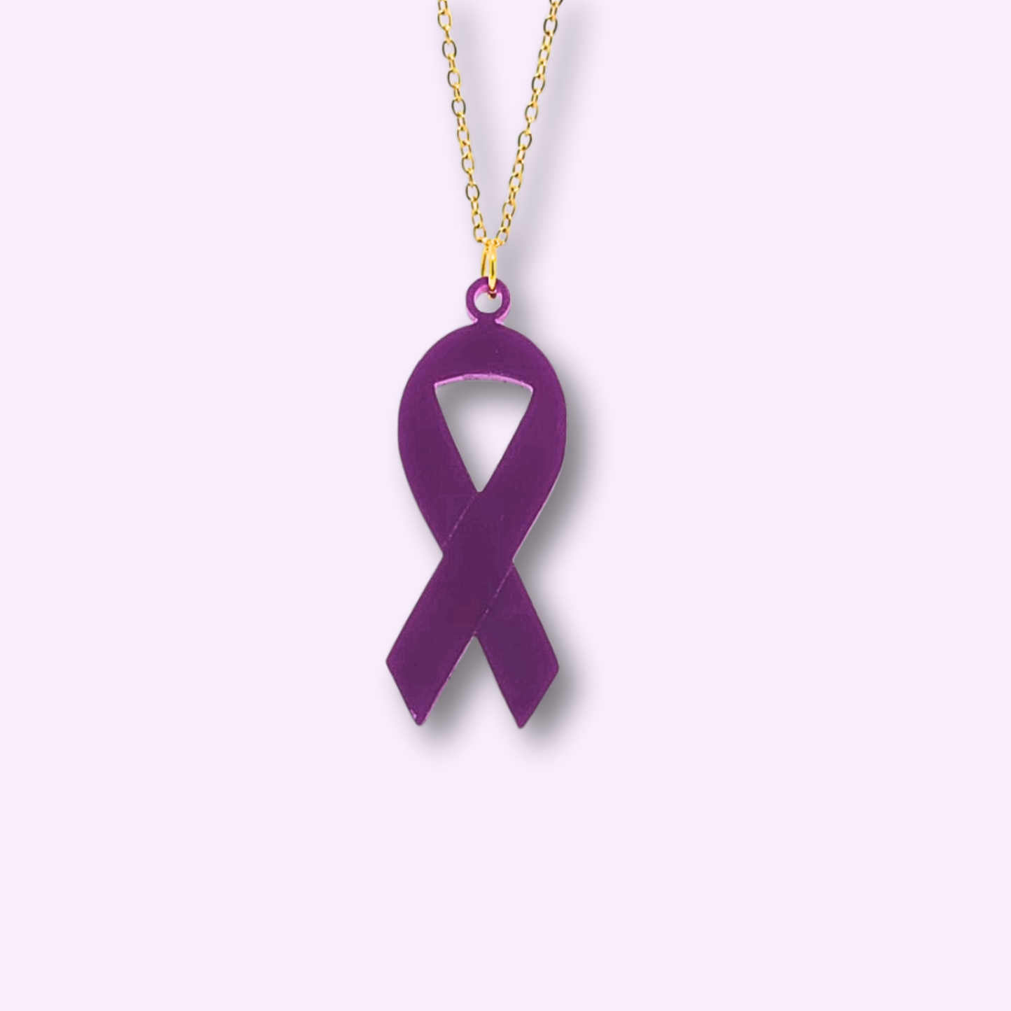Ribbon Pendant Necklace