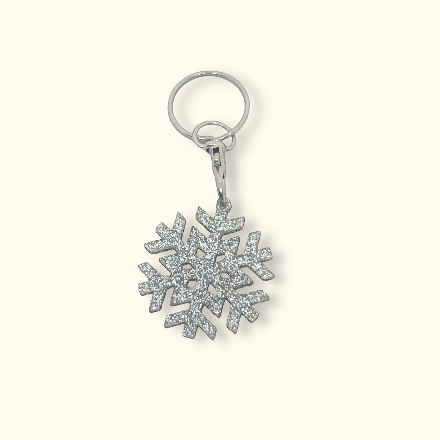 Snowflake  Keychain