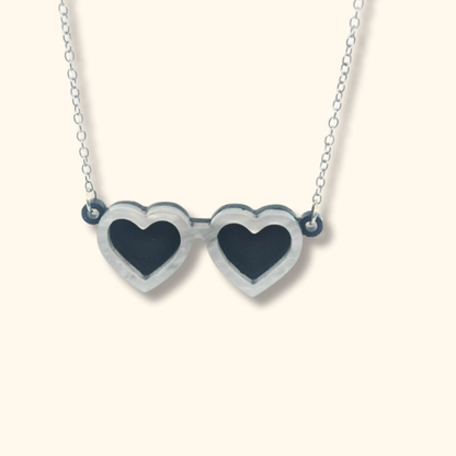 Retro Sunglasses Necklace