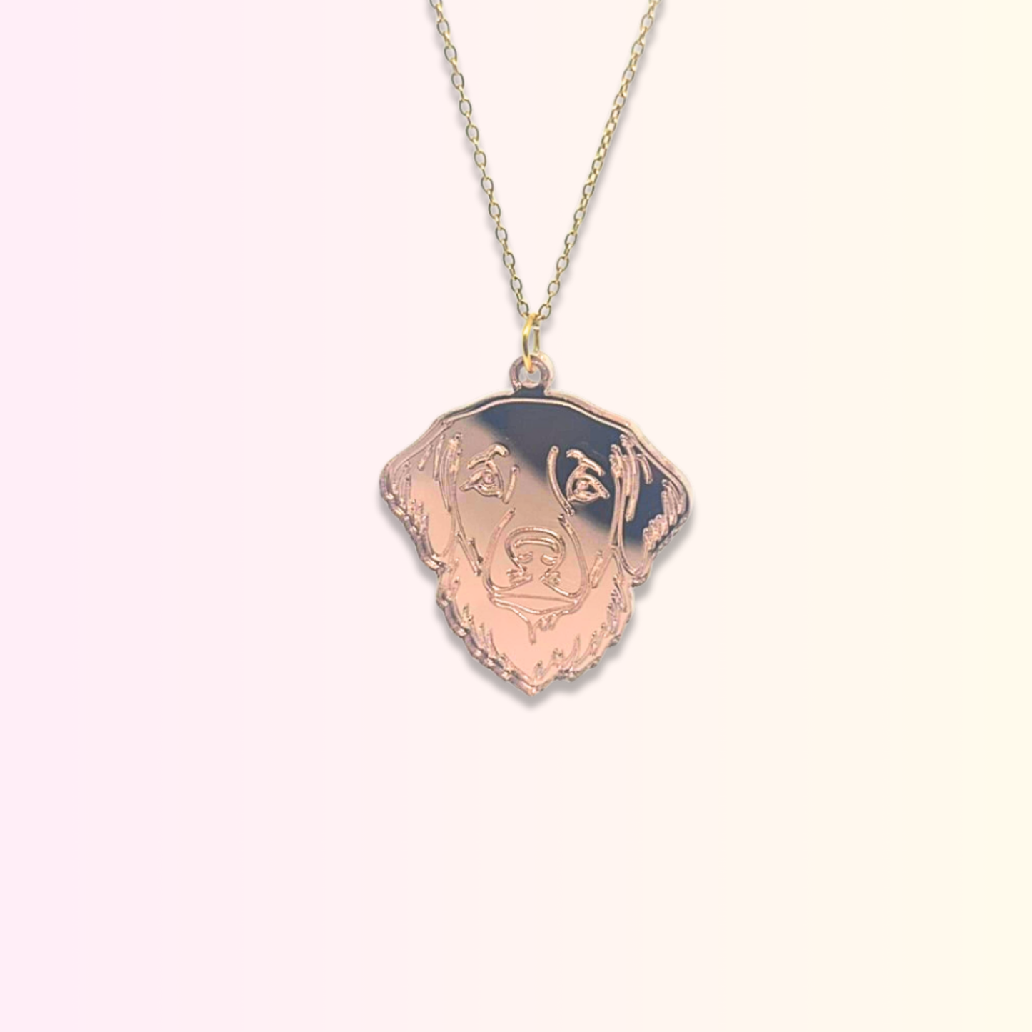 Golden Retriever Dog Necklace