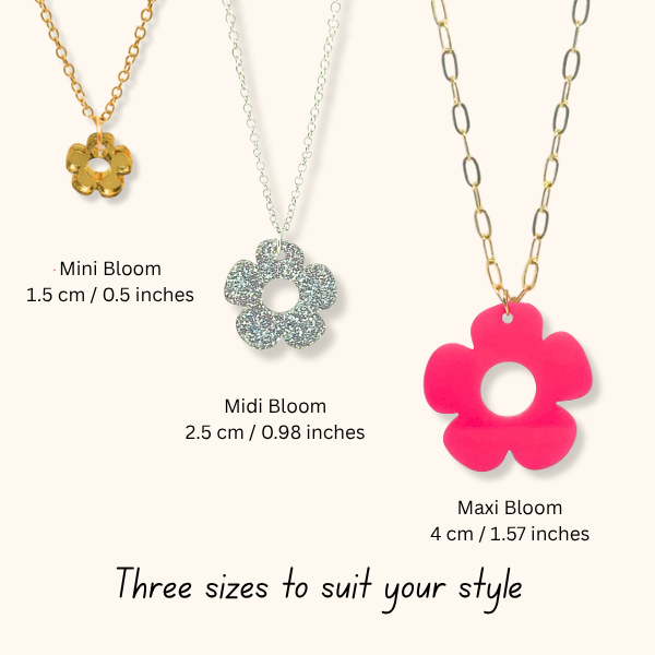 Flower Bloom Midi Necklace