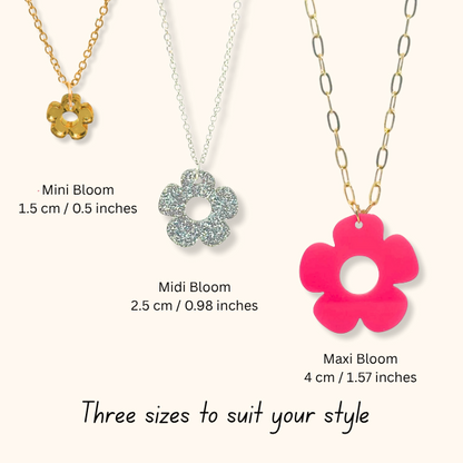 Flower Bloom Midi Necklace