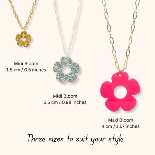 Flower Bloom Maxi Necklace