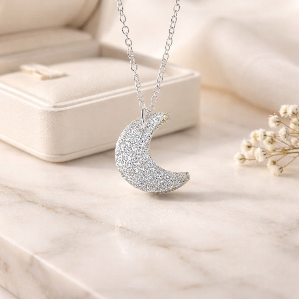 Moon Glow Earring & Necklace Set