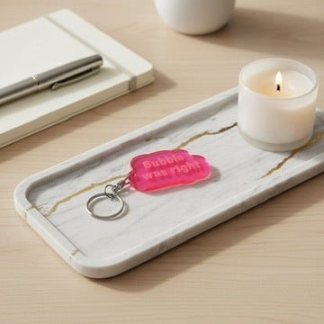 Bubby Was Right Keychain Purse Charm