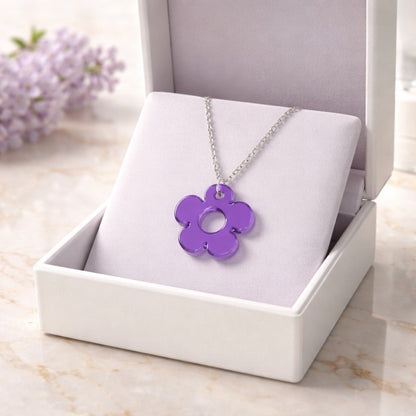 Bloom Flower Midi Earring & Necklace Set