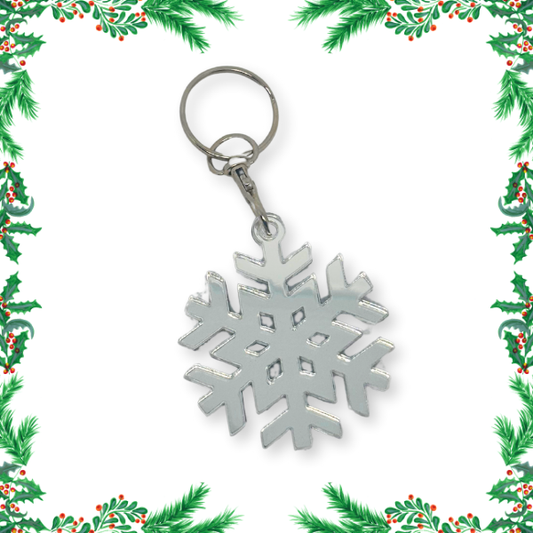 Snowflake  Keychain