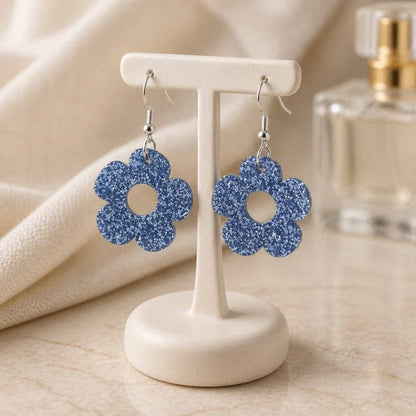 Bloom Flower Midi Earring & Necklace Set
