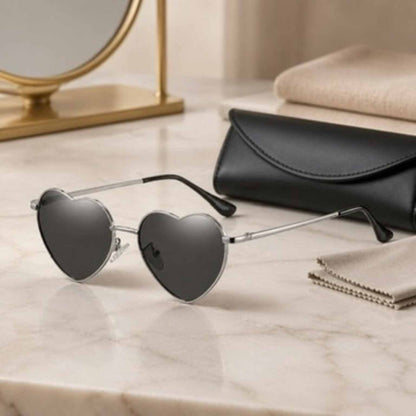Heart Sunglasses – Bold Retro Statement Shades