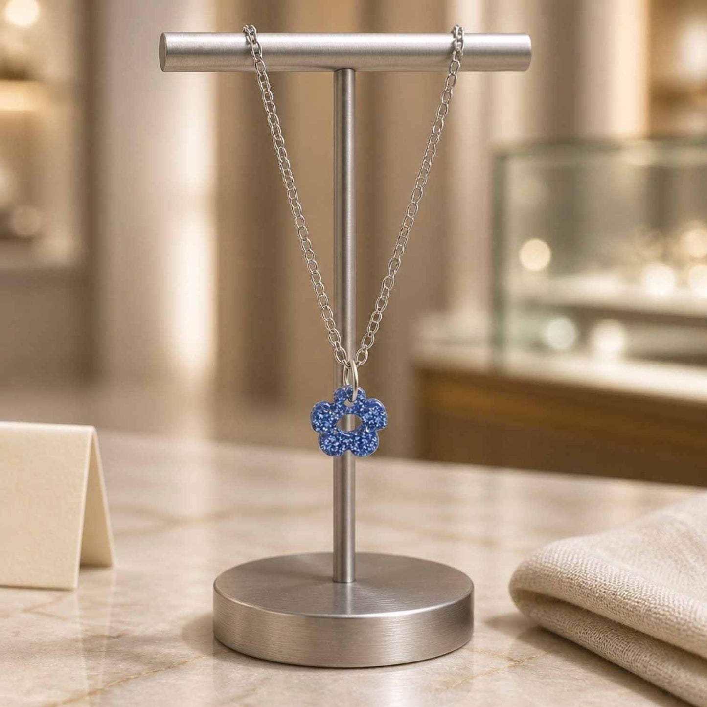 Bloom Petal Pop Charm Necklace