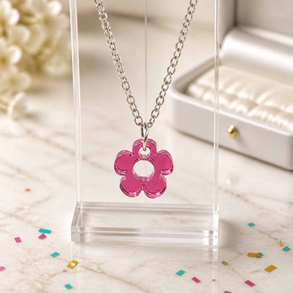 Bloom Petal Pop Charm Necklace