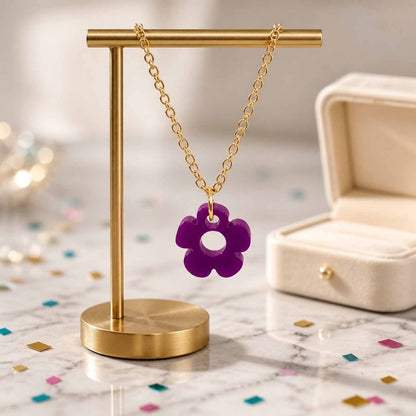 Bloom Petal Pop Charm Necklace
