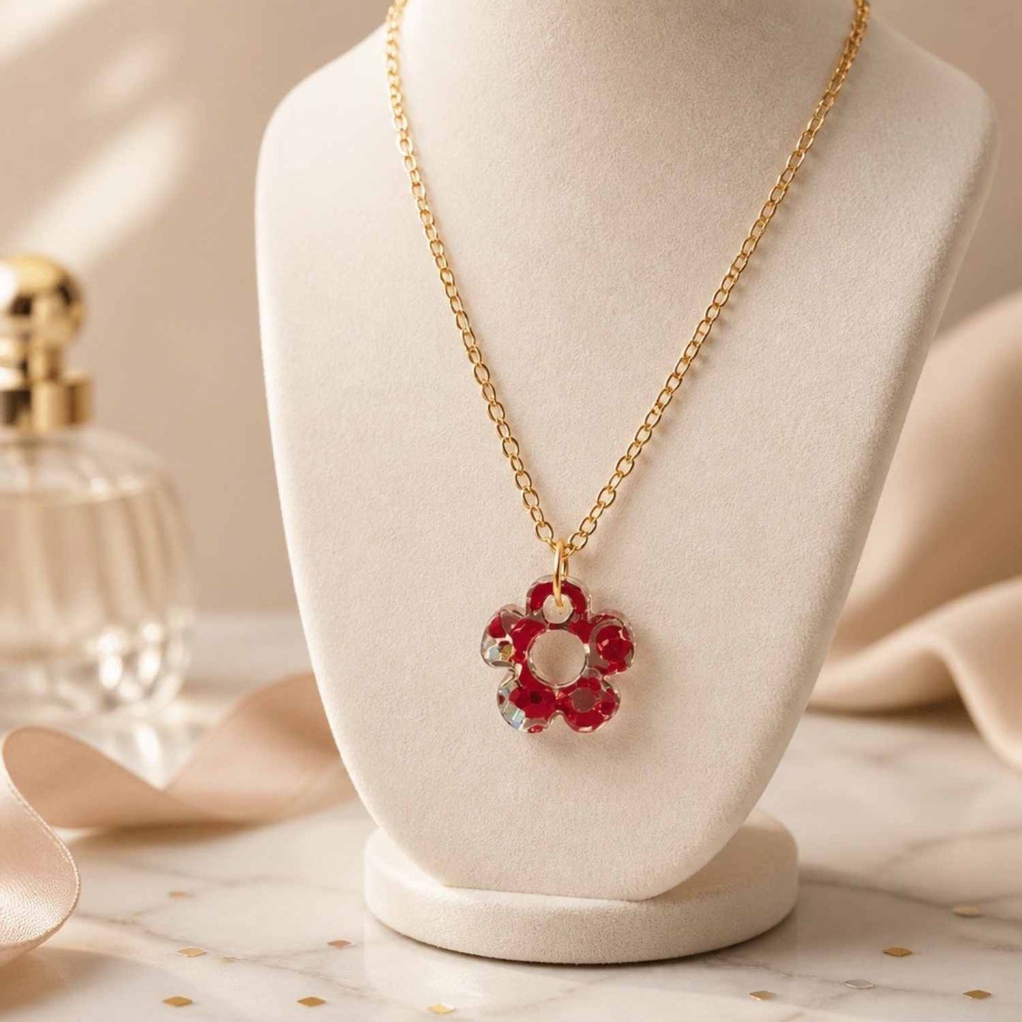 Bloom Petal Pop Charm Necklace