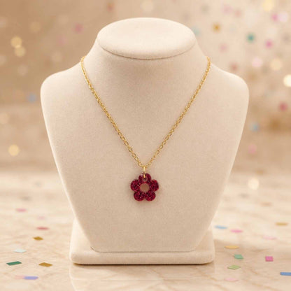 Bloom Petal Pop Charm Necklace