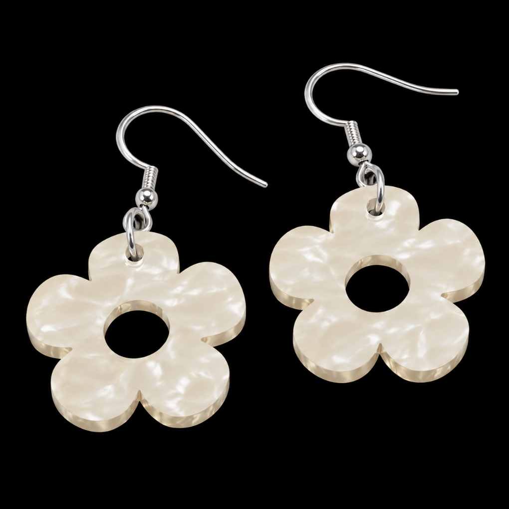 Bloom Flower Earrings – Dangles