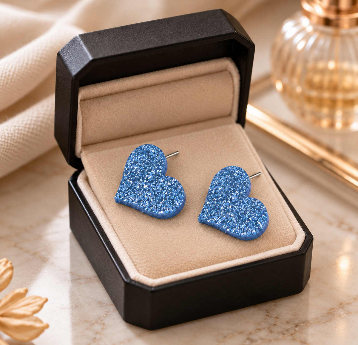 Heart Stud Earrings