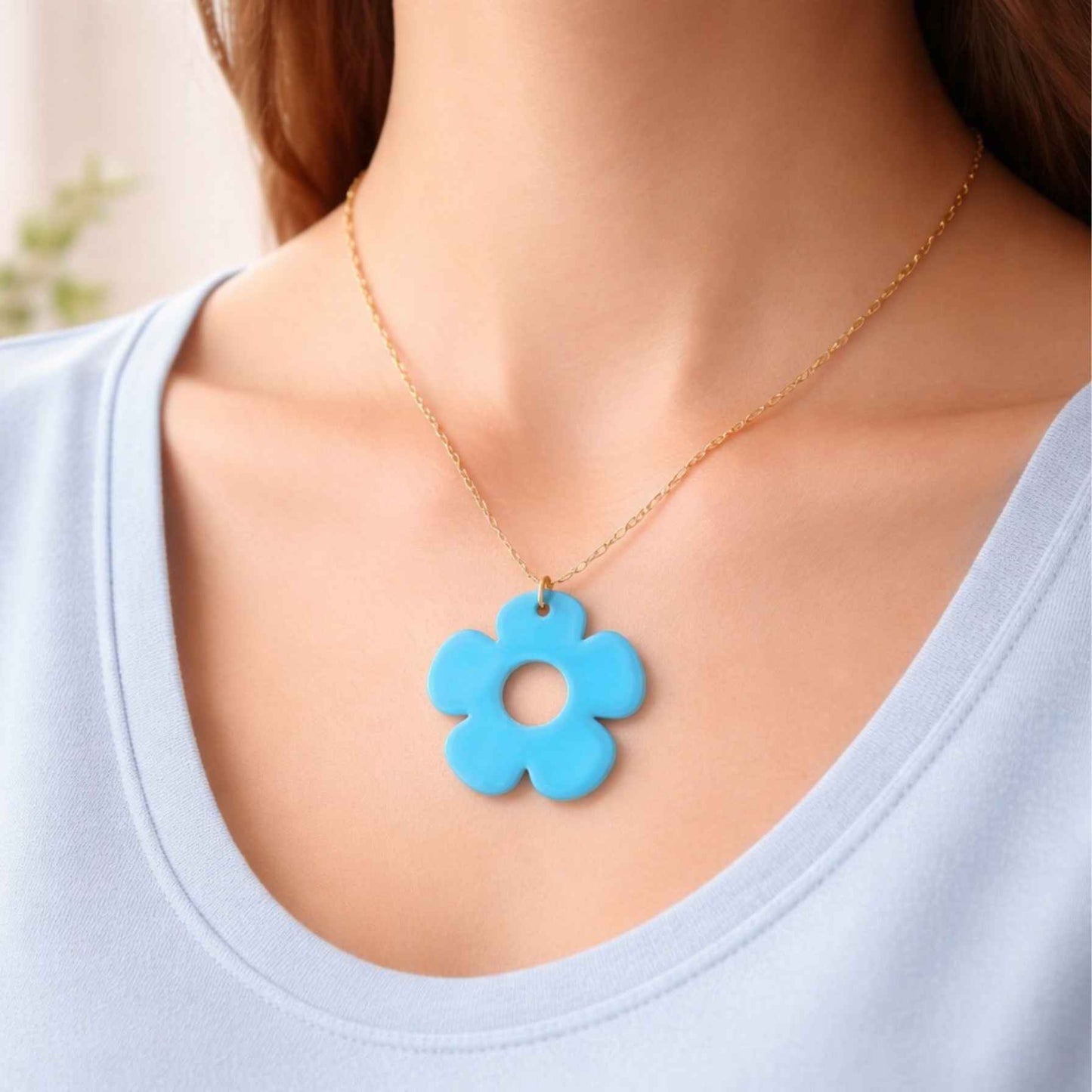 Flower Bloom Maxi Necklace