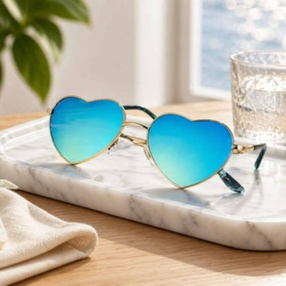 Heart Sunglasses – Bold Retro Statement Shades