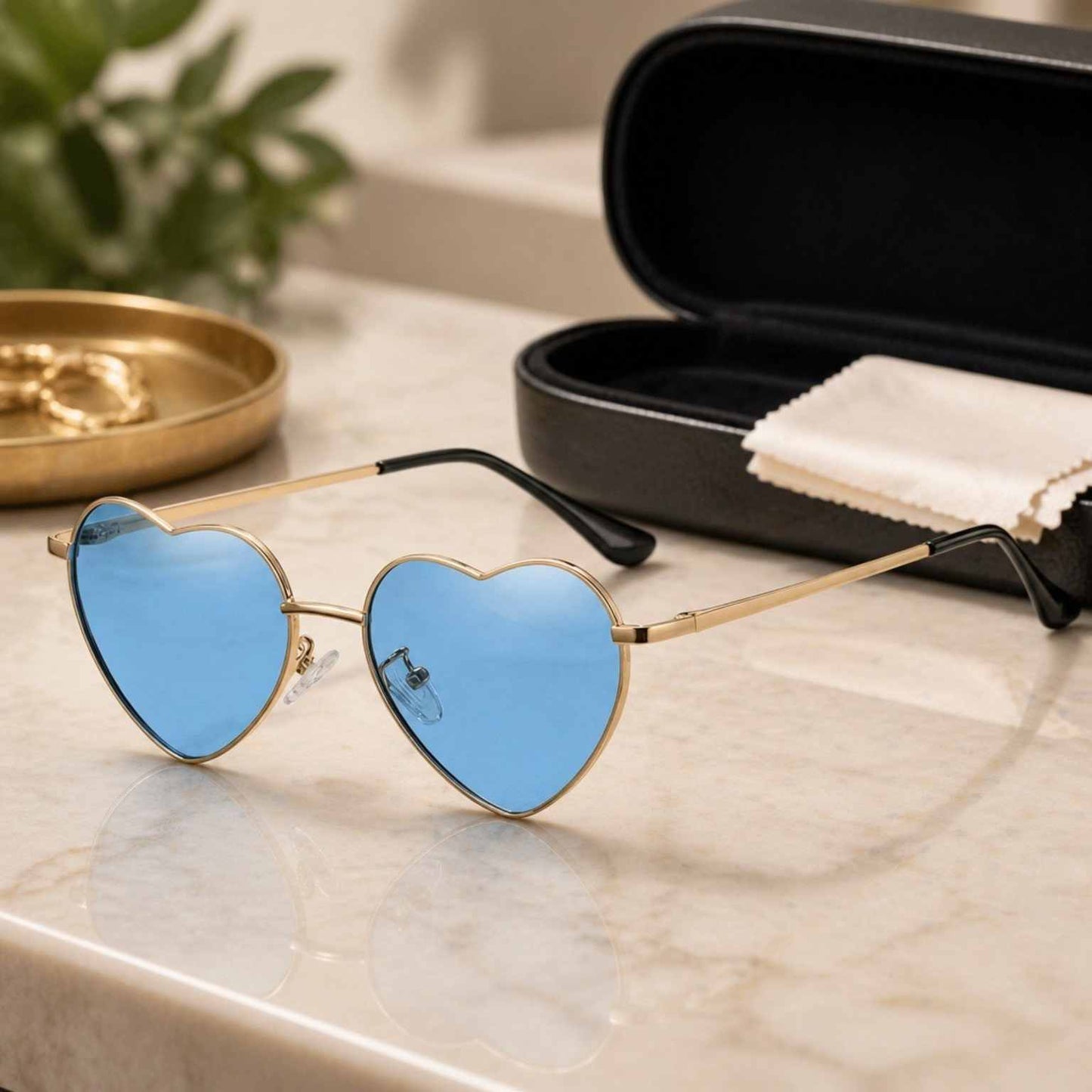 Heart Sunglasses – Bold Retro Statement Shades