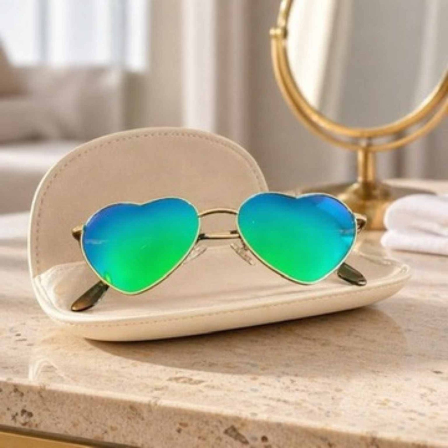 Heart Sunglasses – Bold Retro Statement Shades