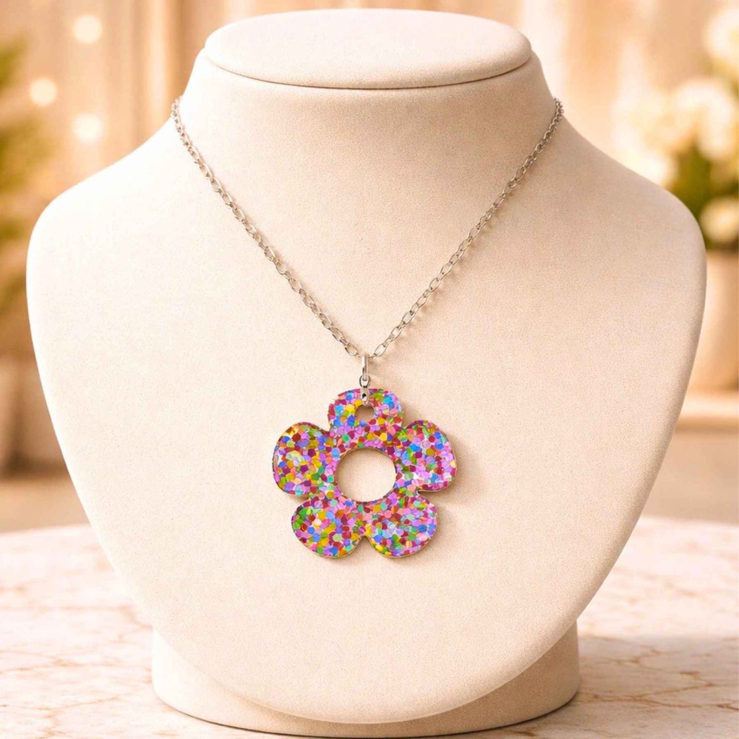 Flower Bloom Maxi Necklace
