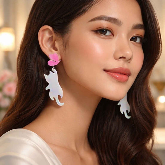 Cat & Butterfly Earrings
