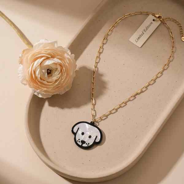 Retro Dog Necklace
