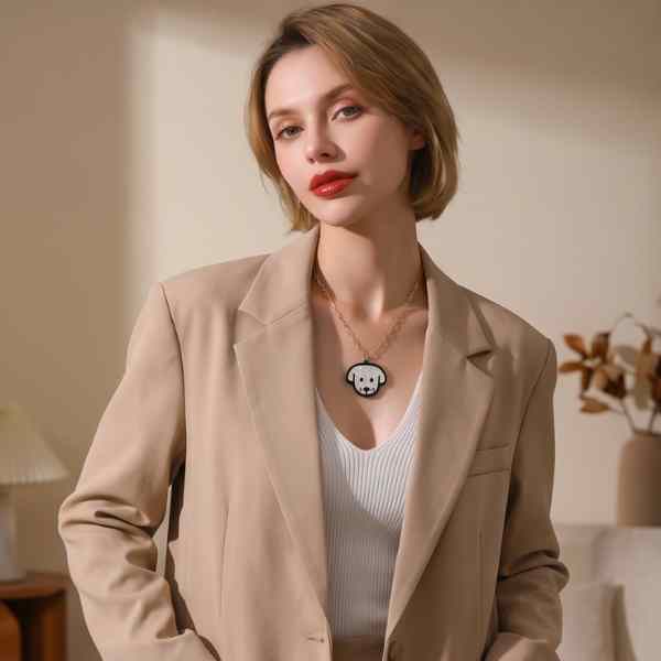 Retro Dog Necklace