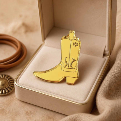Yeehaw Cowboy Boot Pin