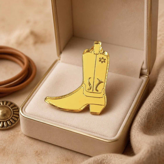 Yeehaw Cowboy Boot Pin