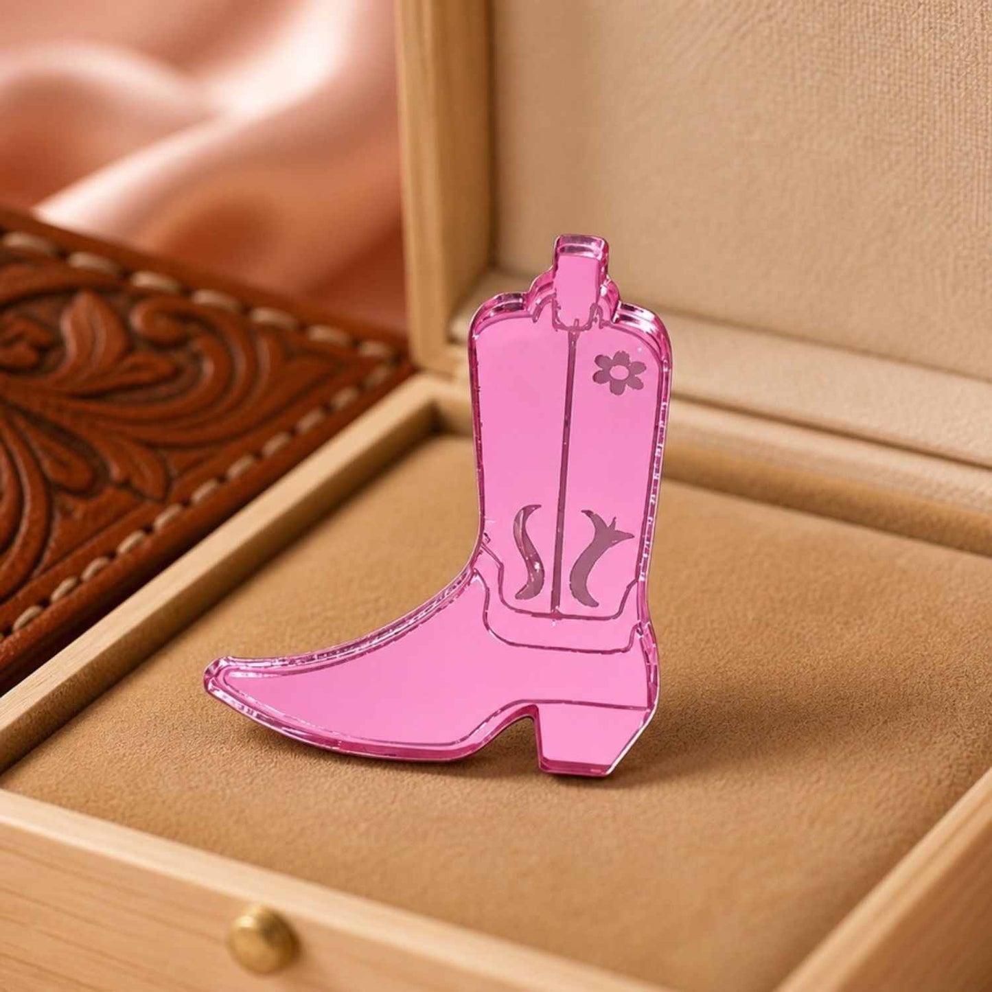 Yeehaw Cowboy Boot Pin