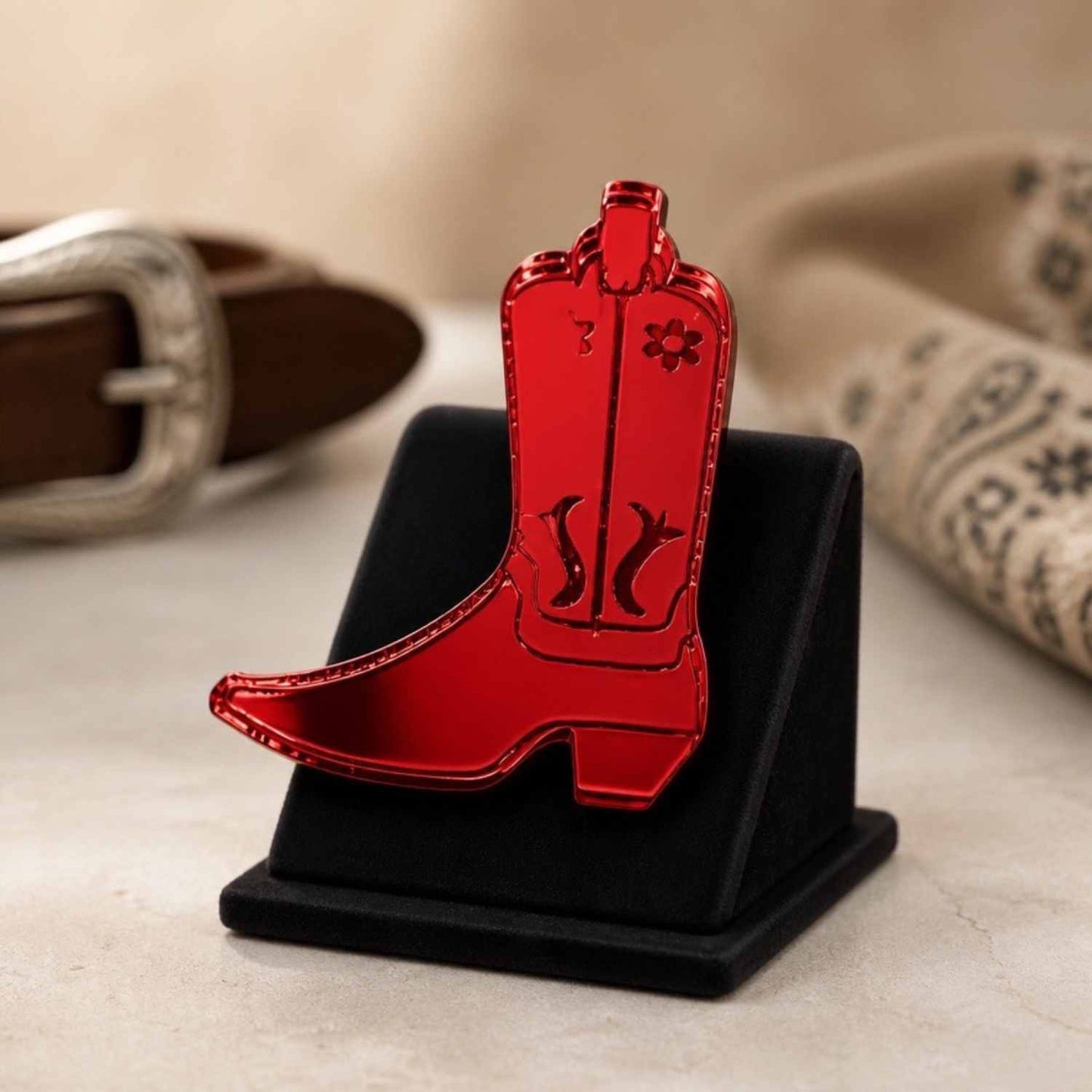Yeehaw Cowboy Boot Pin