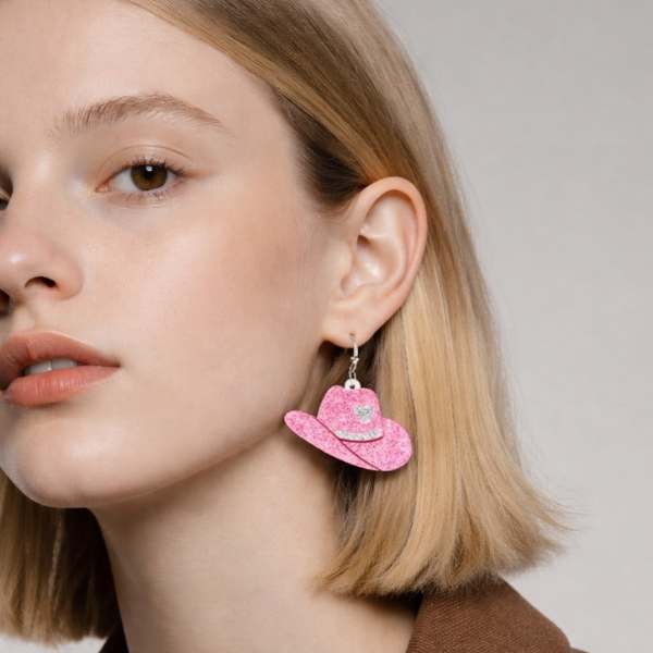 Cowboy Hat Earrings