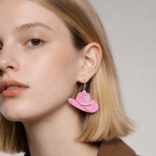 Cowboy Hat Earrings