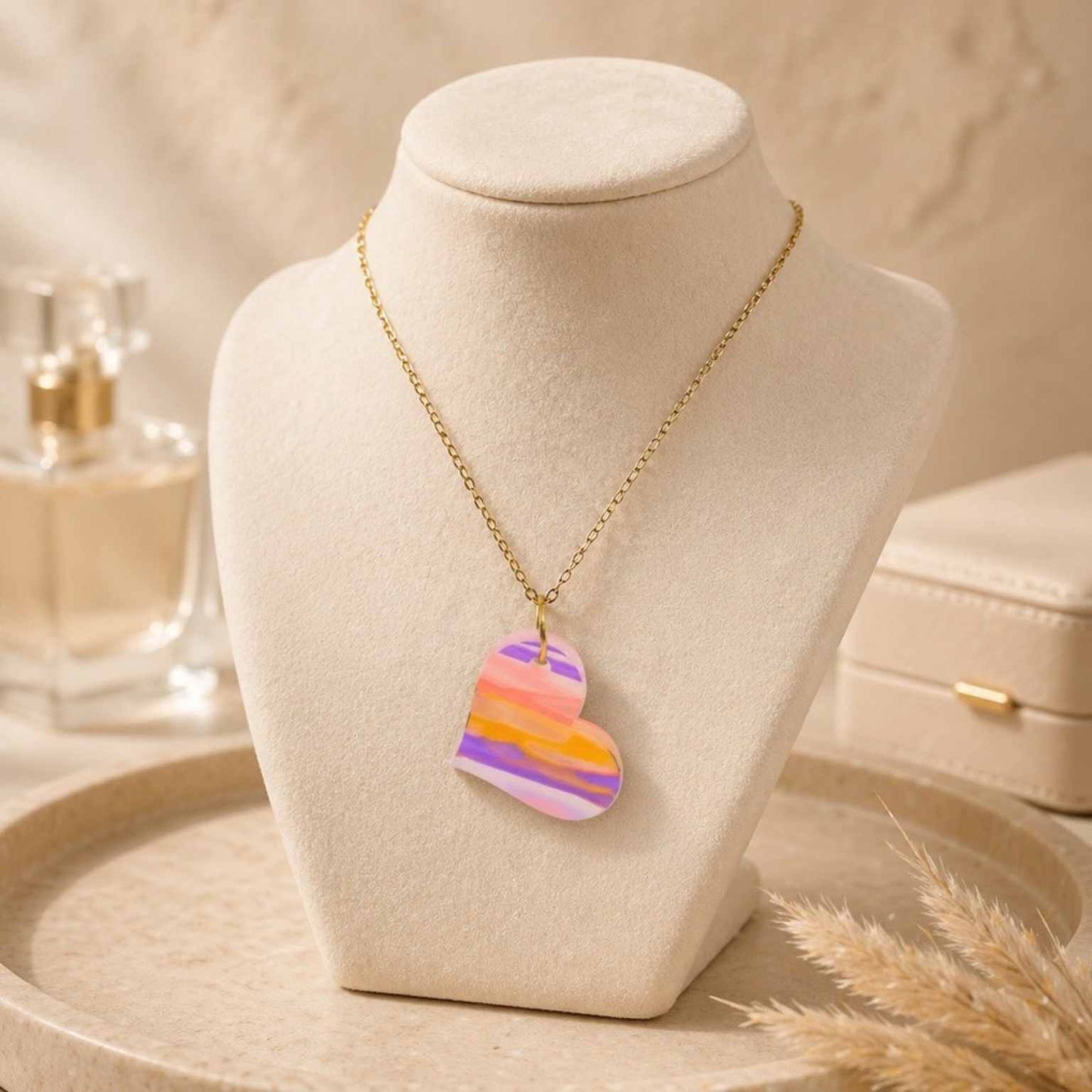 Love Heart Midi Necklace