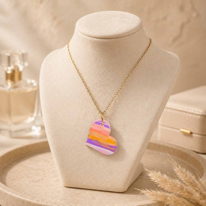 Love Heart Midi Necklace