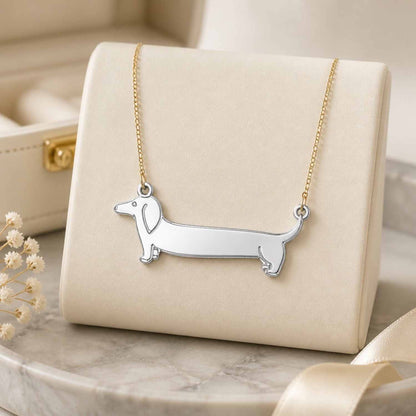 Doxie Love Dachshund Necklace