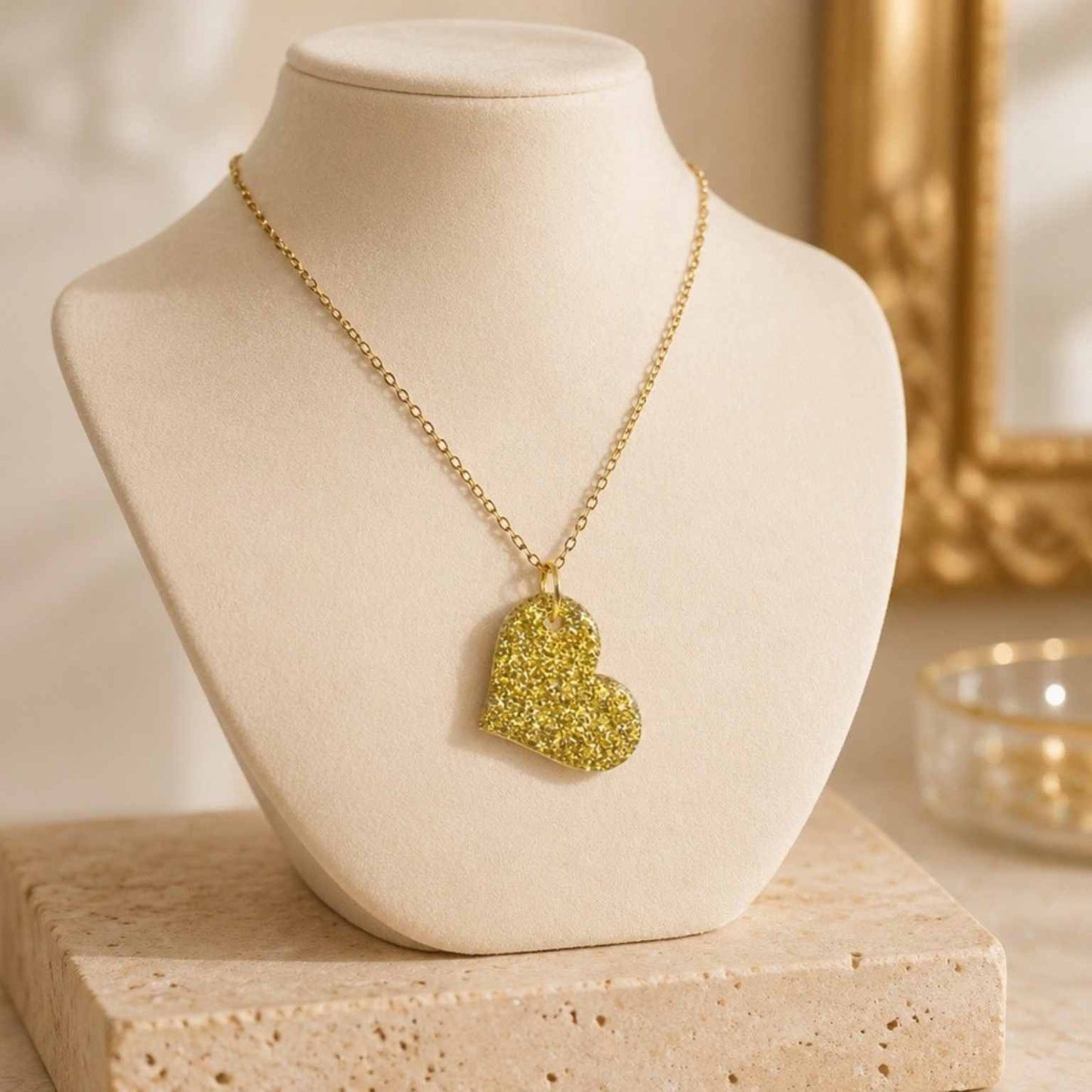Love Heart Midi Necklace