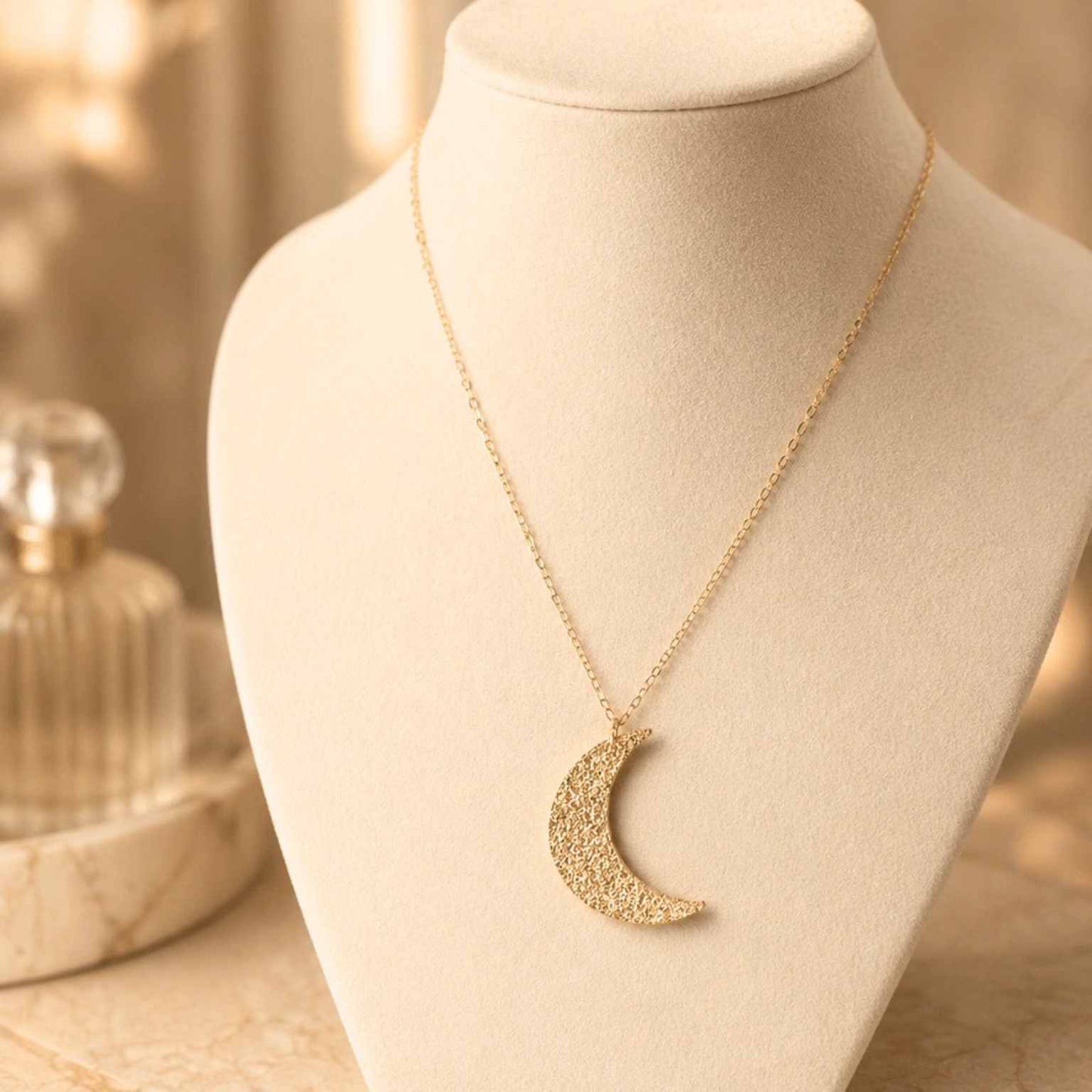 Moon Glow Maxi Necklace